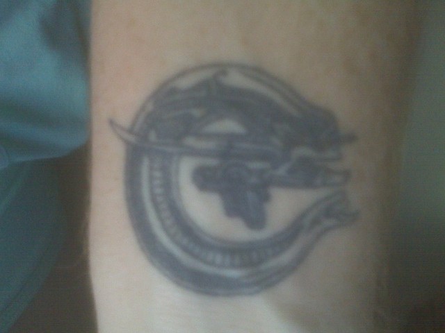 my wrist tattoo from Paul Nayl